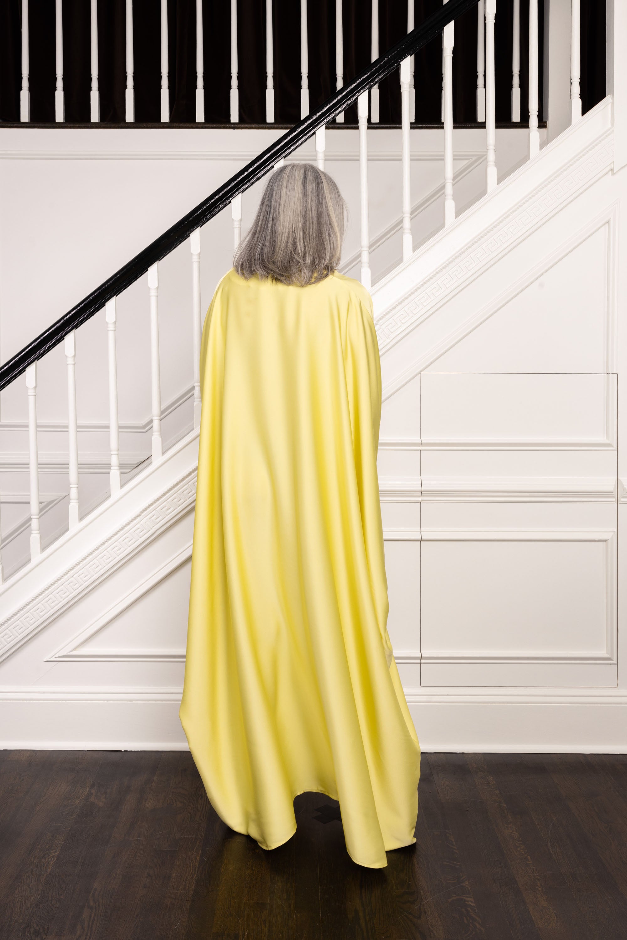 Dianna Singh The Classic Caftan in Butter Yellow